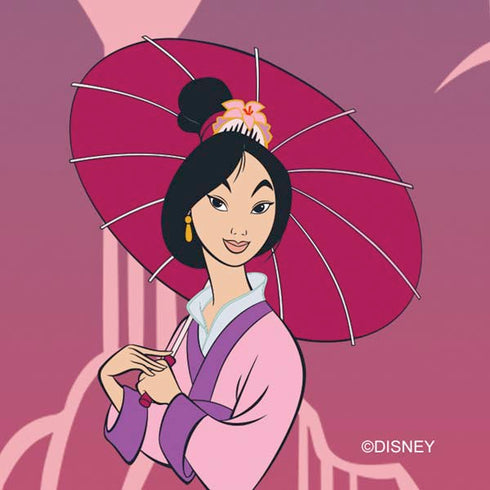 Disney Mulan with Umbrella Moto E5 Play Skin